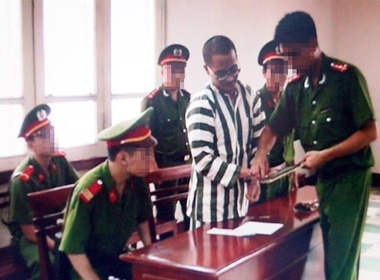 Hình ảnh tử tù Nguyễn Đức Nghĩa trước giờ thi hành án