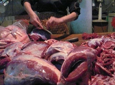 Thịt lợn sề bị biến thành thịt bò để lừa người mua (ảnh minh họa)