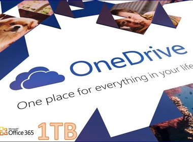 Thuê bao Microsoft Office 365 với dung lượng lưu trữ lên tới 1TB
