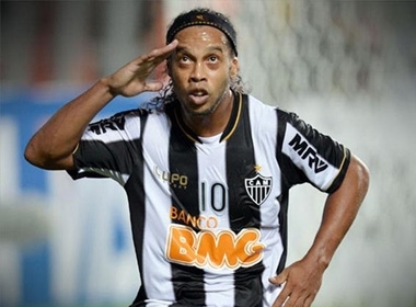Ronaldinho trở thành người tự do sau khi chia tay Atletico Mineiro. Ảnh: Getty Images.