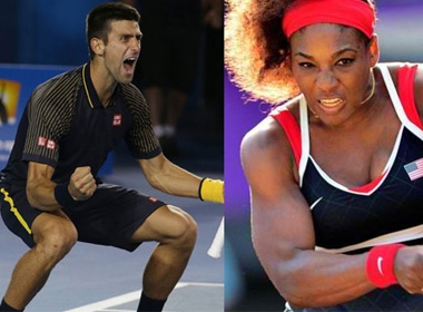 Djokovic và Serena là hai hạt giống hàng đầu tại Rogers Cup năm nay.