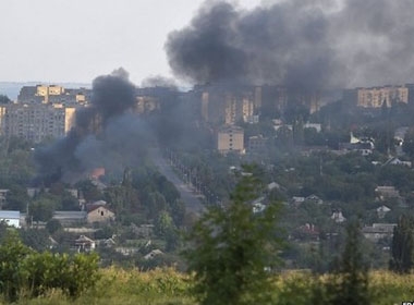 Quân đội Ukraine bị phục kích, 14 người chết