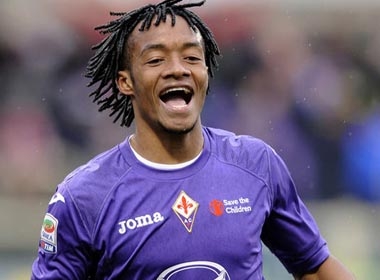 Juan Cuadrado trong màu áo Fiorentina