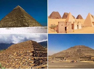 8 kim tự tháp đẹp nhất thế giới