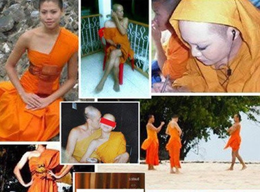 Những hình ảnh ăn chơi thác loạn của nhà sư Thái Lan