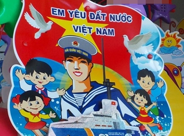 Đồ chơi biển đảo Việt Nam được ưa chuộng dịp Tết Trung thu