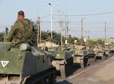Ukraine tuyên bố phá hủy nhiều xe bọc thép Nga 