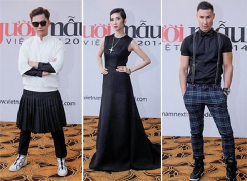 Vietnam's Next Top Model 2014: Thời trang sành điệu của giám khảo