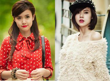 Những kiểu tóc xinh như 'thiên thần' của hot girl Midu