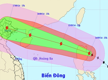 Bão Kalmaegi ảnh hưởng đến miền Bắc Việt Nam