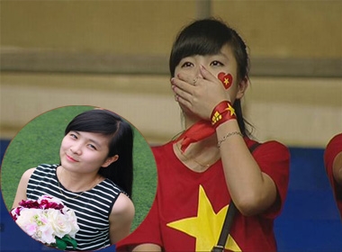 Truy tìm fan nữ rơi nước mắt khi U19 Việt Nam thất bại