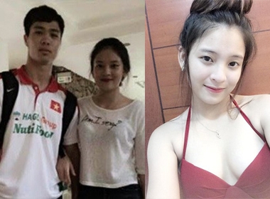 'Bạn gái tin đồn' của Công Phượng lộ diện