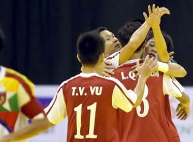 ĐT Futsal Việt Nam đè bẹp Myanmar tại giải vô địch ĐNÁ