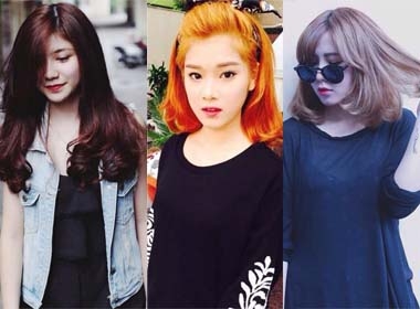 Những màu tóc nhuộm được hot girl Việt chọn cho phong cách ngày Thu