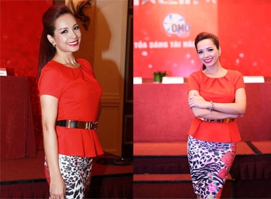 Vietnam's Got Talent 2014: Thuý Hạnh rạng rỡ trong buổi họp báo ra mắt