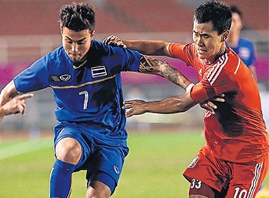 Thái Lan lọt vào bán kết bóng đá nam Asiad 17