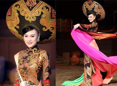Hoa hậu Quốc tế 2014: Cao Thùy Linh ấn tượng trong đêm chung kết