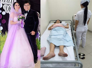 Vợ Gia Bảo nhập viện chỉ vì sự cố 'đạo váy cưới'?