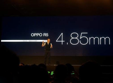 Ảnh Oppo R5 - smartphone mỏng nhất thế giới