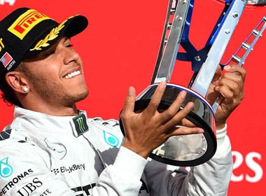 F1 chặng 17 - GP Mỹ: Hamilton cận kề chiến thắng