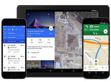Google Maps được cập nhật giao diện Material Design