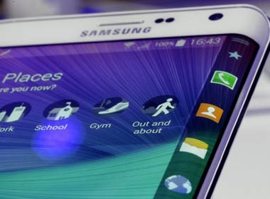 Màn hình Samsung Galaxy S6 sẽ cong ở cả hai cạnh