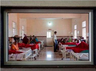 Một bệnh viện phụ sản ở Ấn Độ 