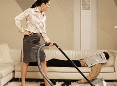 Chồng lười... tại vợ