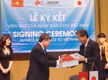 Chính phủ Nhật Bản viện trợ không hoàn lại cho 5 dự án tại Việt Nam