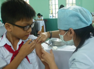 Hơn 7 triệu trẻ đã tiêm vắc xin sởi rubella trong đợt 1 của chiến dịch
