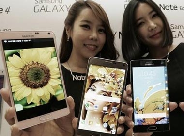 Các sản phẩm của nhà sản xuất điện thoại thông minh Samsung