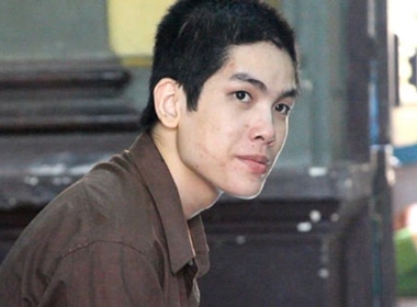 Bị cáo Huỳnh Minh Sang tại tòa phúc thẩm