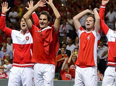 Federer 'lên đồng', Thụy Sỹ vô địch Davis Cup