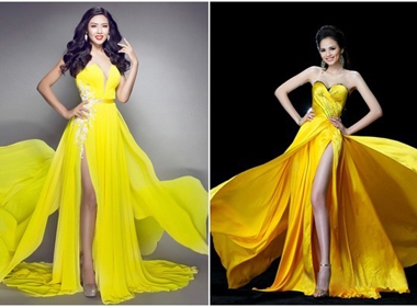 Trang phục Á hậu Nguyễn Thị Loan tại Miss World 2014 bị tố 'đạo ý tưởng'