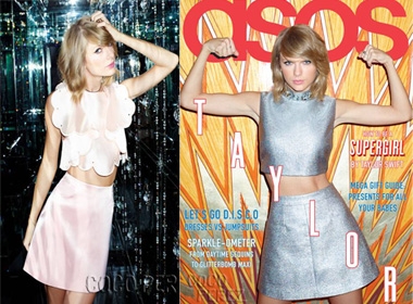 Taylor Swift khoe cơ bắp trên bìa tạp chí ASOS 