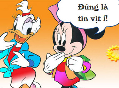 Tin vịt: Tiết lộ tin 'lạ' của những người nổi tiếng