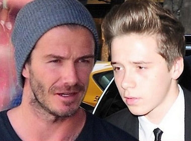 Beckham và cậu cả Brooklyn vừa bị tai nạn giao thông