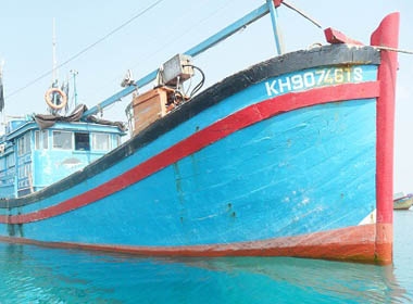 Tàu cá ngư dân Khánh Hòa bị cướp ở Trường Sa (Ảnh minh họa)