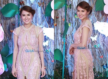 Marian Rivera xinh lung linh trong tiệc chia tay độc thân