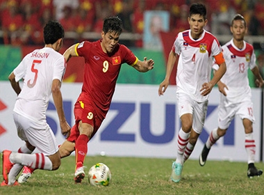 Công Vinh đã có hai bàn thắng tại AFF Cup 2014 