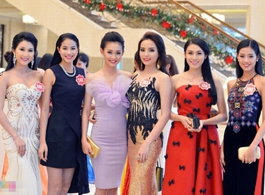 Các người đẹp Hoa hậu Việt Nam 2014