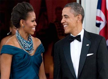 Tổng thống Obama và Đệ nhất phu nhân Michelle 