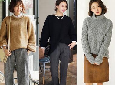 3 màu áo len cơ bản cần có trong tủ đồ mùa đông
