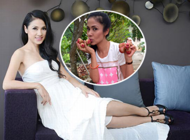 Hình ảnh Việt Trinh gầy gò đáng báo động