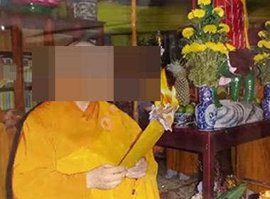 Clip đen được cho là của 'đại đức' lan truyền trên mạng