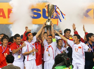 Nhớ lại giây phút đăng quang của tuyển Việt Nam tại AFF Cup 2008