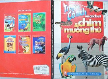 Một số cuốn sách có sai phạm của NXB VH-TT