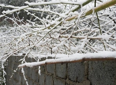 Băng tuyết xuất hiện ở Sa Pa thời điểm tháng 12/2013.