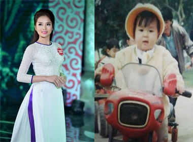Hoa hậu Việt xinh đẹp từ trong 'trứng nước'