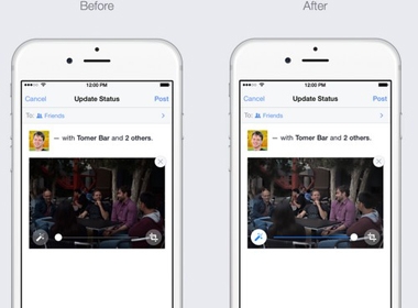 Facebook cập nhật thêm tính năng giúp tự động cân chỉnh hình ảnh cho người dùng iOS